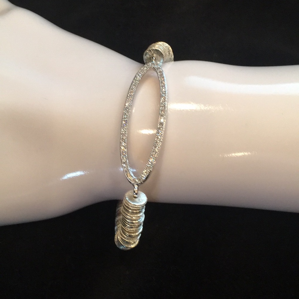 Custom made bling bracelet